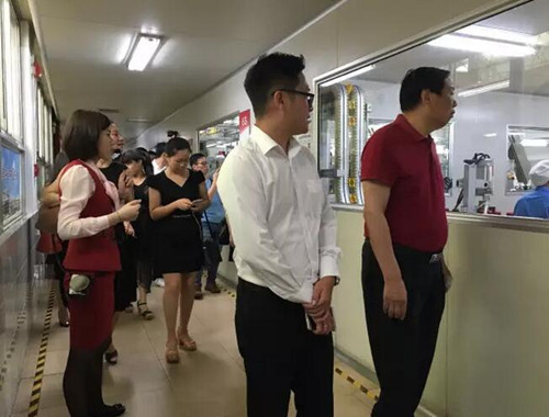 广东省直销协会率队考察完美公司