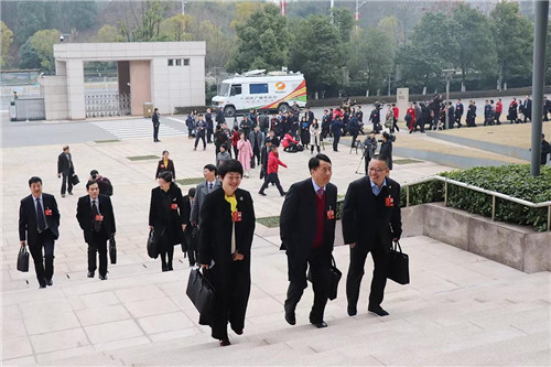 胡国安委员出席湖南省政协十二届二次会议，政协提案引与会委员广泛认同及媒体聚焦报道