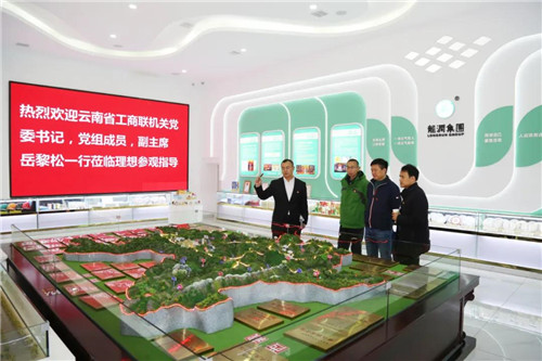 省工商联机关党委书记、副主席岳黎松一行莅临理想调研
