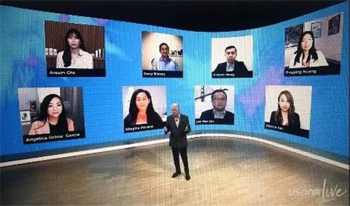 中国市场助力2021 USANA亚太区线上年会